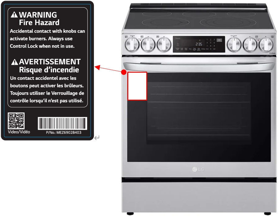 attach safety label